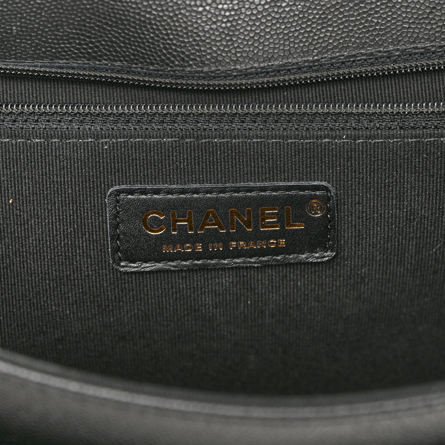 Caviar Quilted Carry Me Top Handle Flap Black