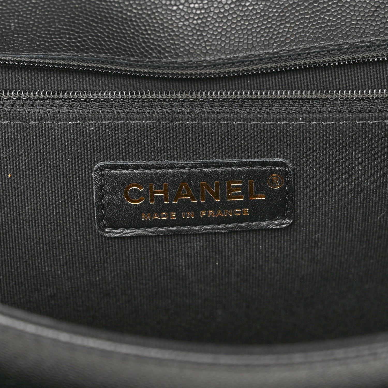 Chanel Caviar Quilted Carry Me Top Handle Flap Black 6 of 11