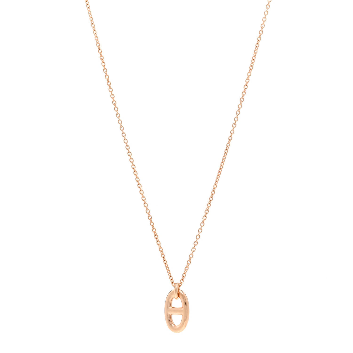 Hermes 18K Rose Gold PM Farandole Pendant Necklace 1 of 6