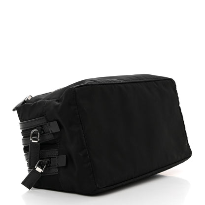 Prada Re-Nylon Saffiano Travel Pouch Black 5 of 8