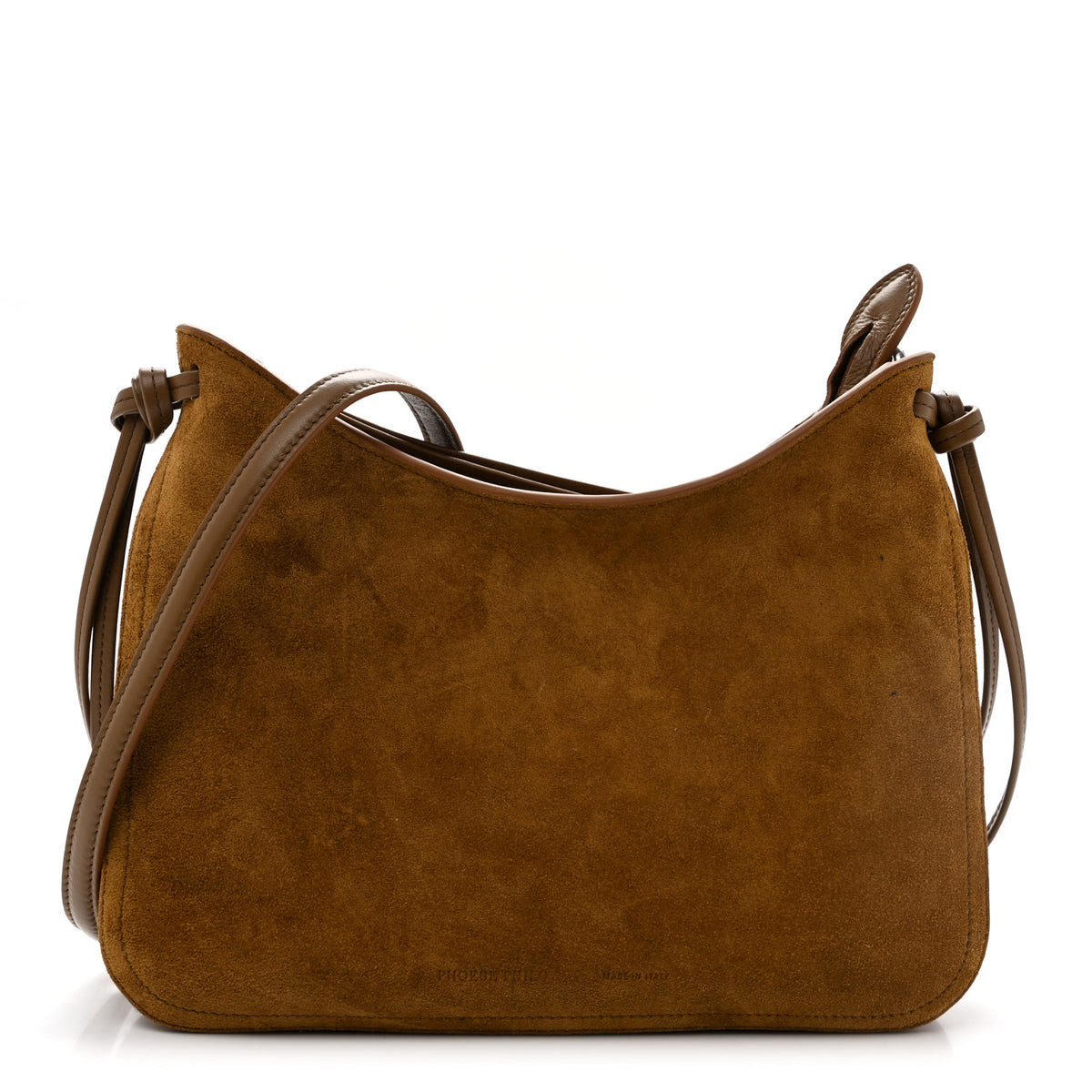 Phoebe Philo Suede Small Gig Bag Toffee 1 of 10