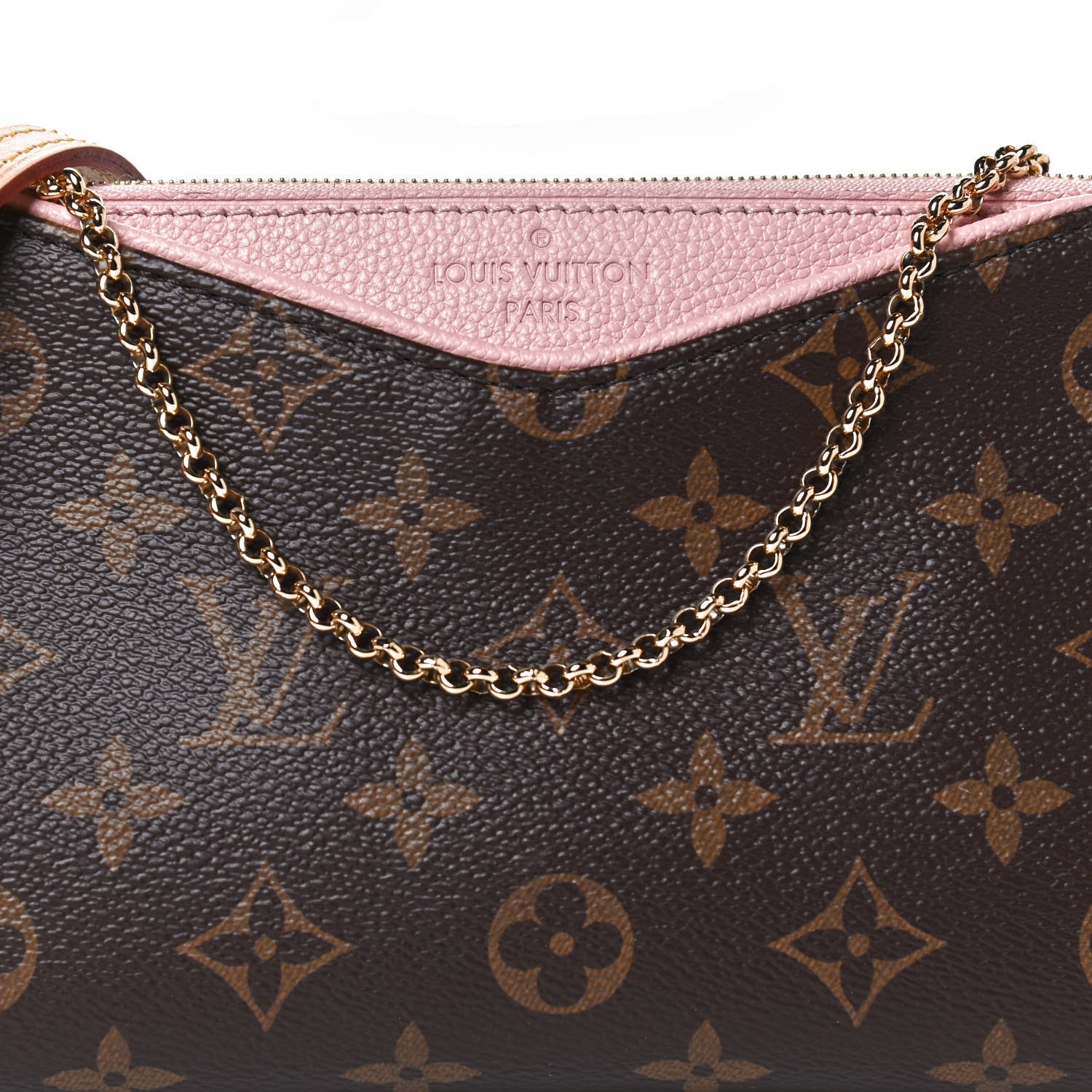 Louis Vuitton Monogram Pallas Clutch Rose Poudre 8 of 13