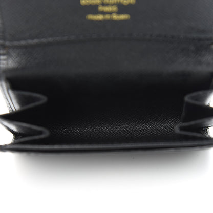 Louis Vuitton Epi Coin Purse Wallet Black 5 of 8