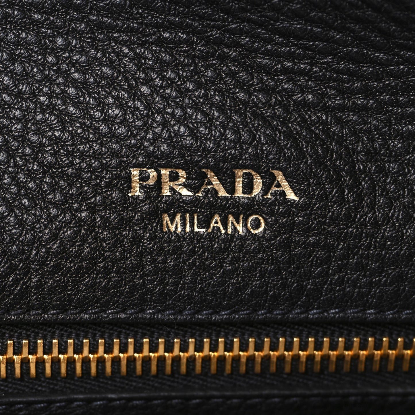 Vitello Daino Tote Black