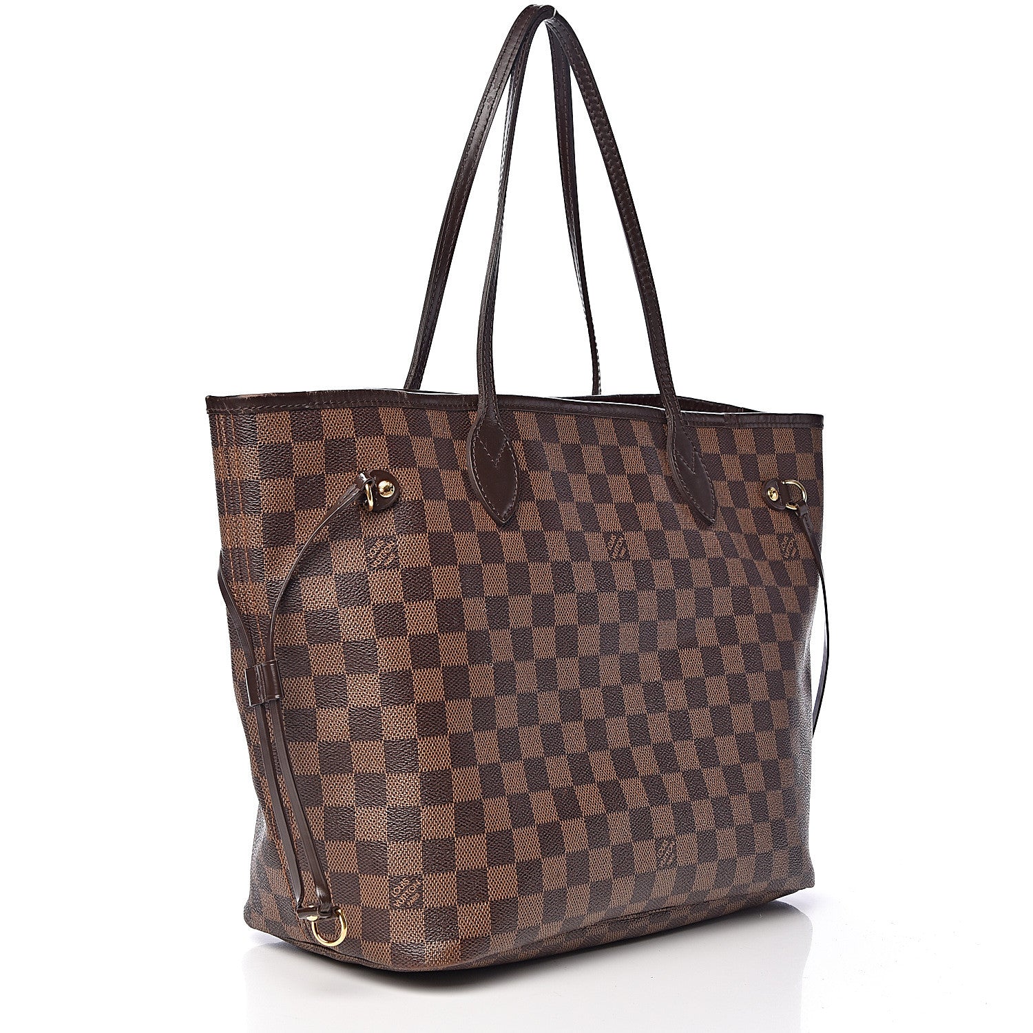 Louis Vuitton Damier Ebene Neverfull MM 3 of 15