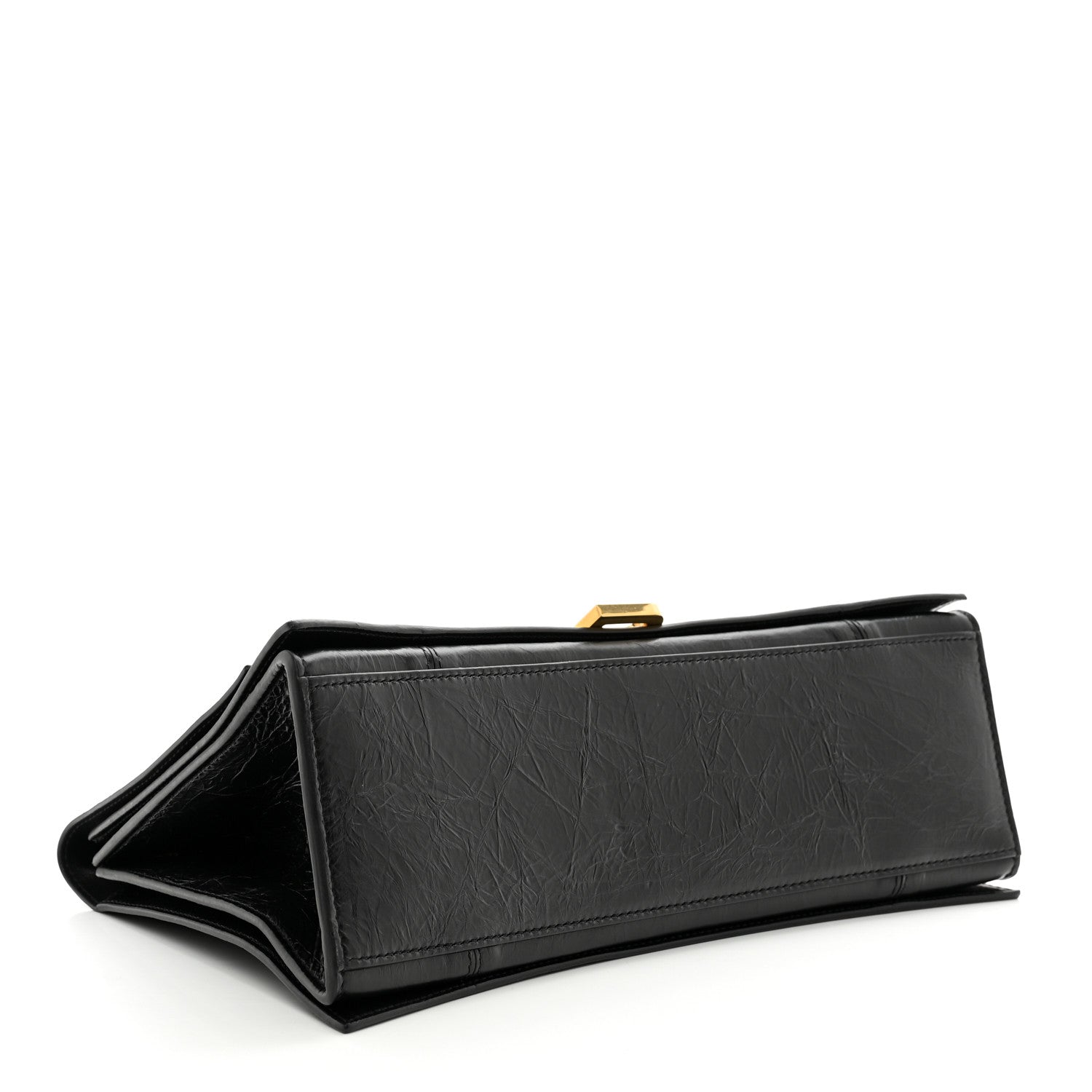 Balenciaga Crushed Calfskin Medium Crush Chain Bag Black 4 of 11