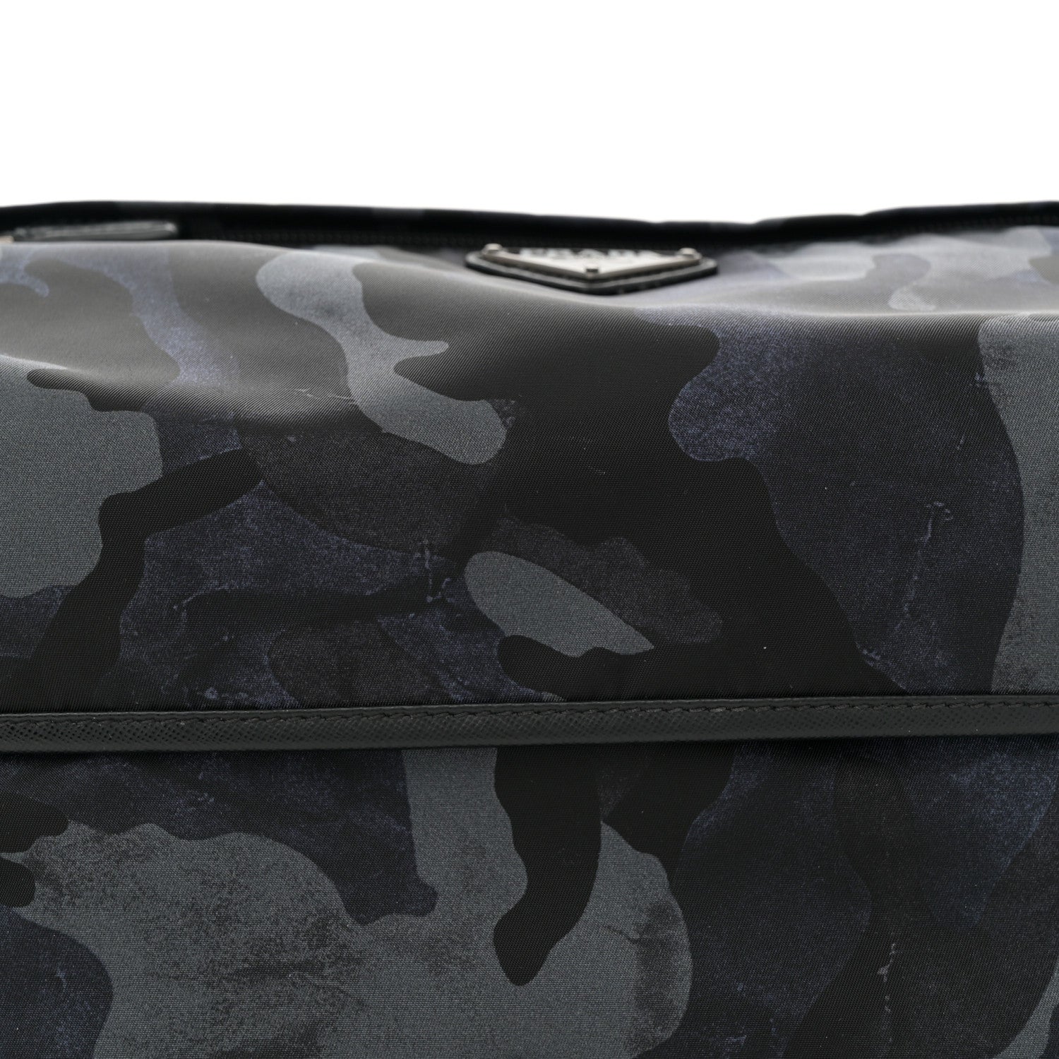 Prada Tessuto Nylon Camouflage Belt Bag Fumo 7 of 9
