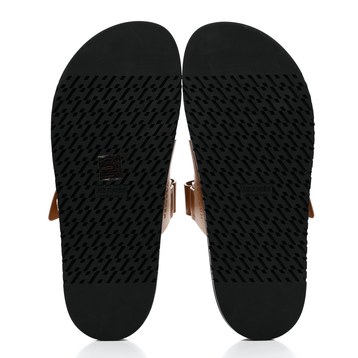 Hermes Calfskin Womens Chypre Sandals 40 Gold 5 of 9