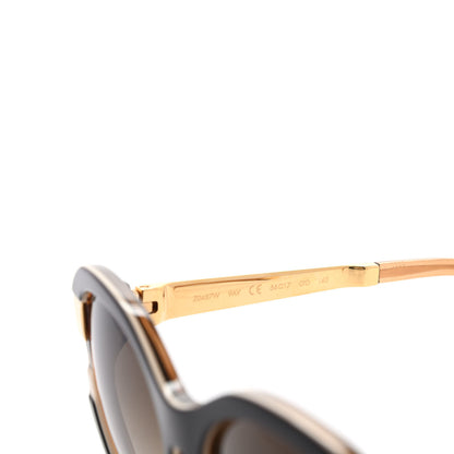 Louis Vuitton Petit Soupcon Cat Eye Sunglasses Z0487W Brown 6 of 8