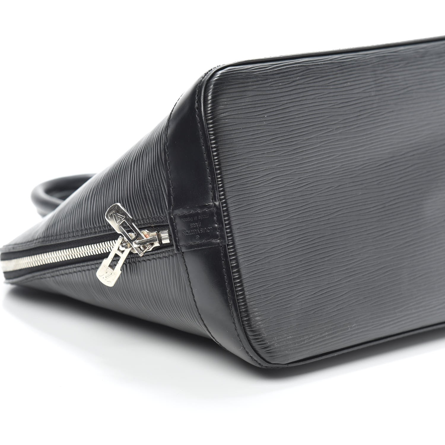 Louis Vuitton Epi Alma MM Black 6 of 8