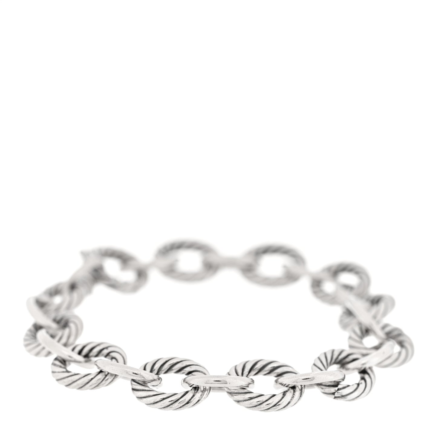 Sterling Silver 10mm Medium Oval Link Bracelet