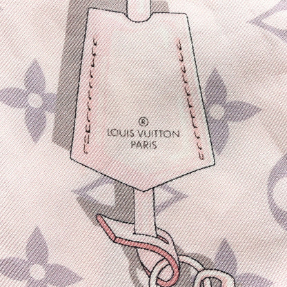 Louis Vuitton Silk Monogram Confidential Bandeau Light Pink 3 of 3