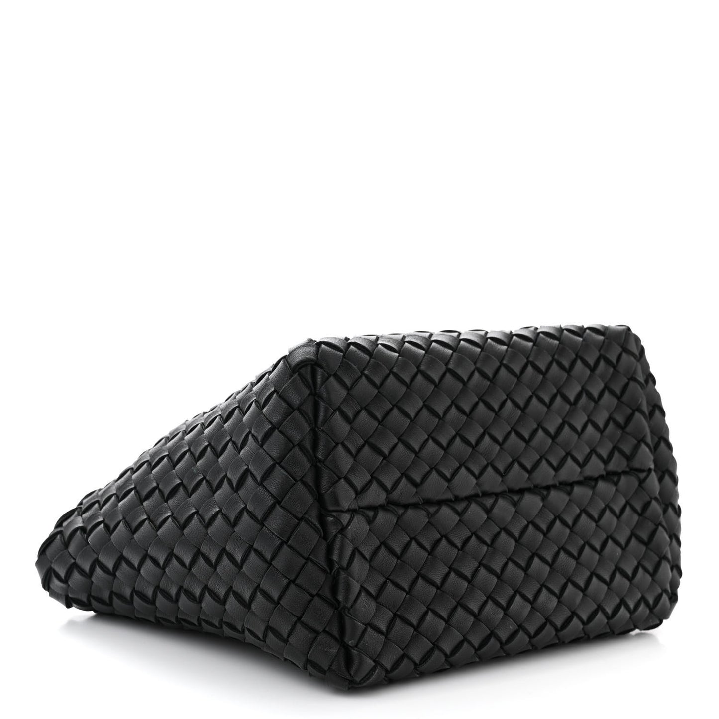 Nappa Intrecciato Mini Cabat Black