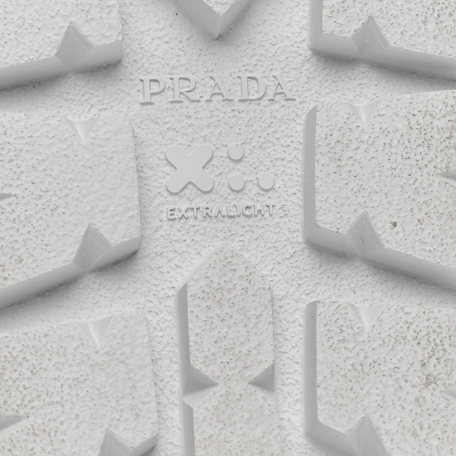 Prada EVA Rubber Double Strap 20mm Fussbett Sandals 40 White 7 of 9
