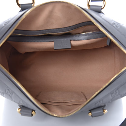 Gucci Guccissima Signature Boston Deep Grey 5 of 12