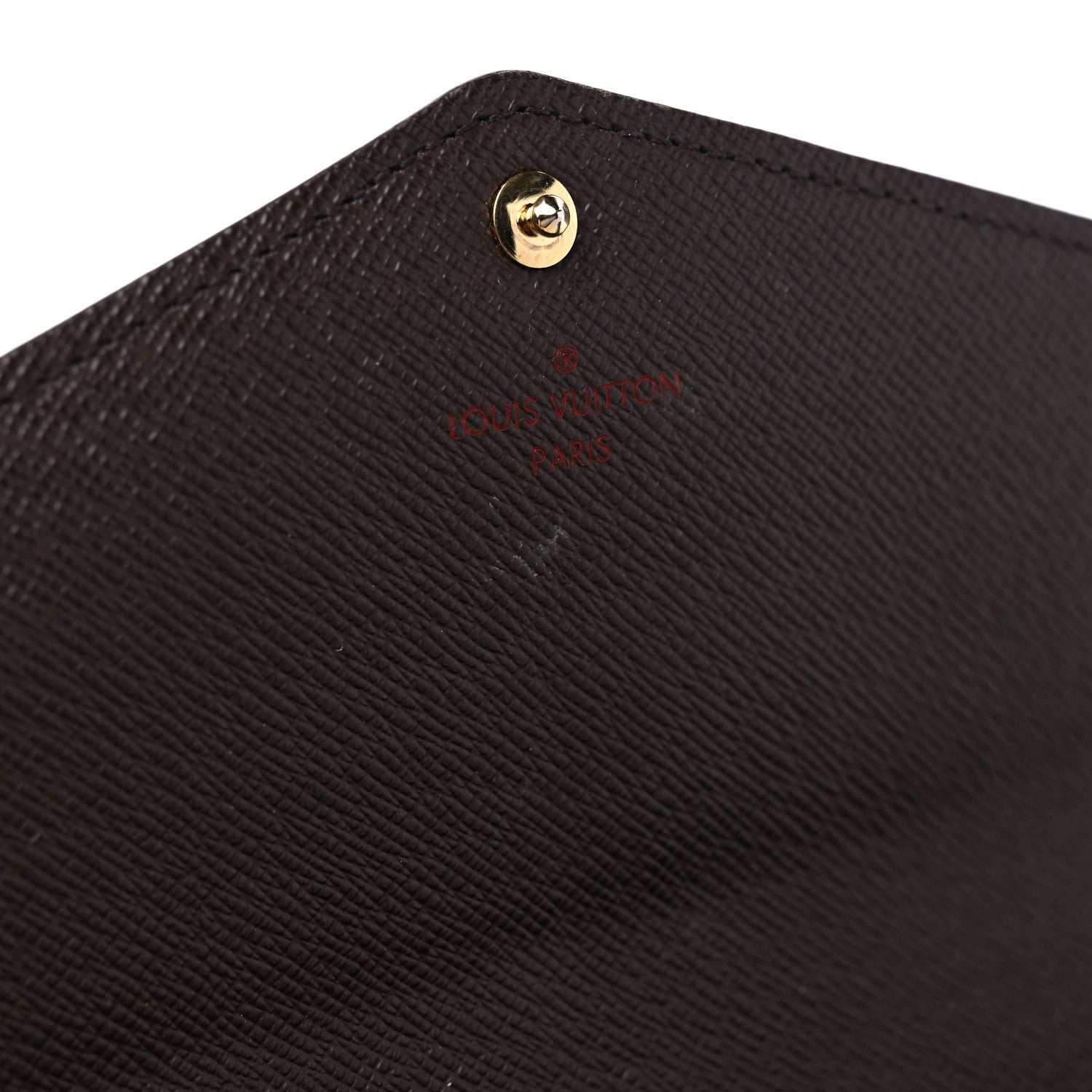 Louis Vuitton Damier Ebene Sarah Wallet NM 9 of 11