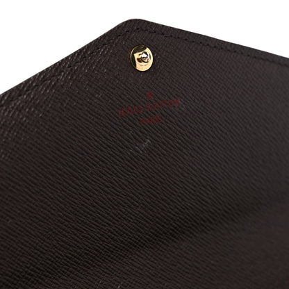 Louis Vuitton Damier Ebene Sarah Wallet NM 9 of 11