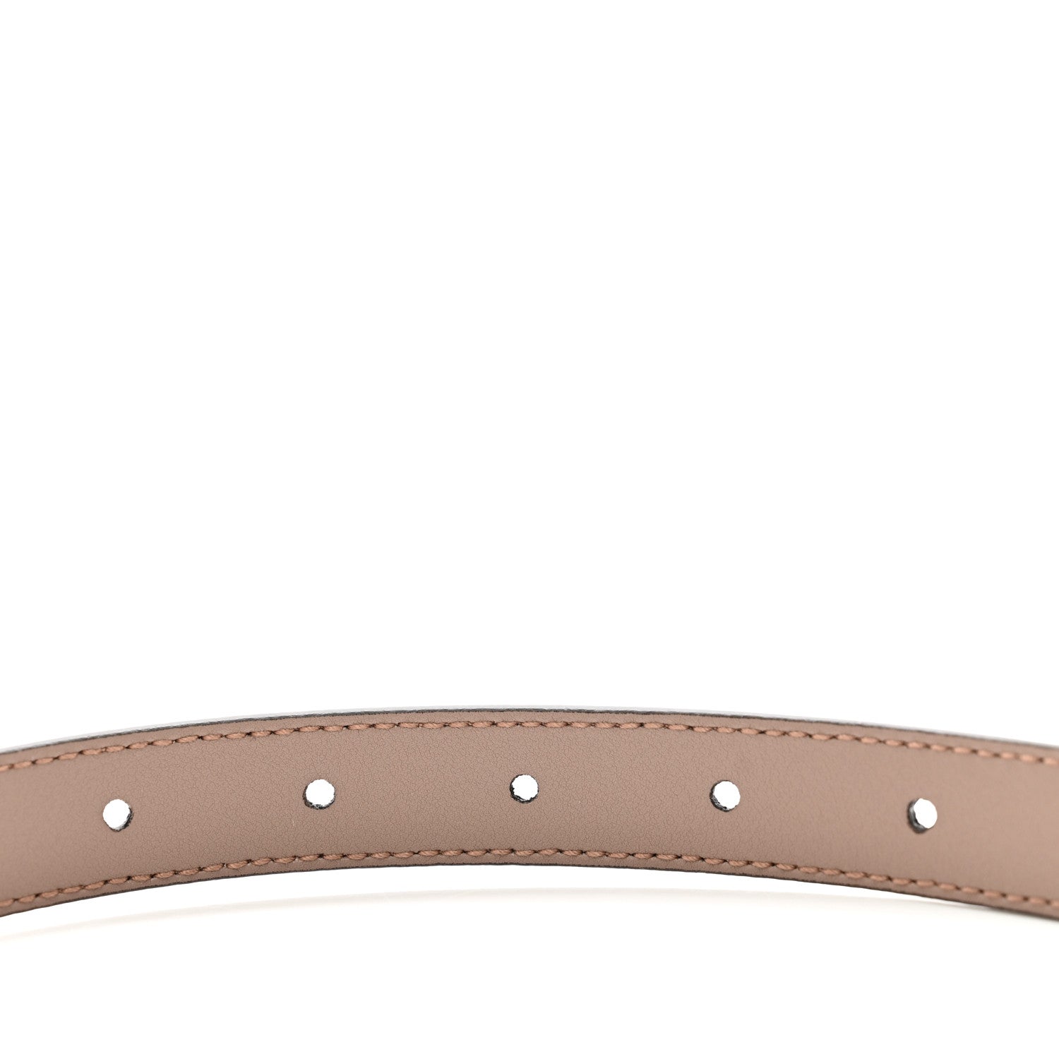 Gucci Calfskin Double G 20mm Belt 75 30 Porcelain Rose 4 of 5