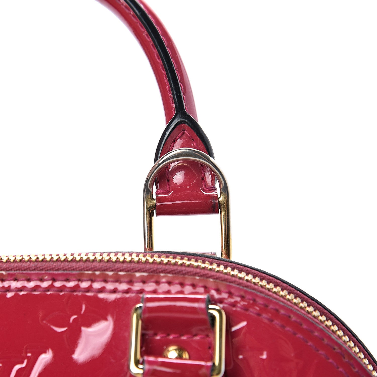 Louis Vuitton Vernis Alma BB Rose Indien 12 of 18