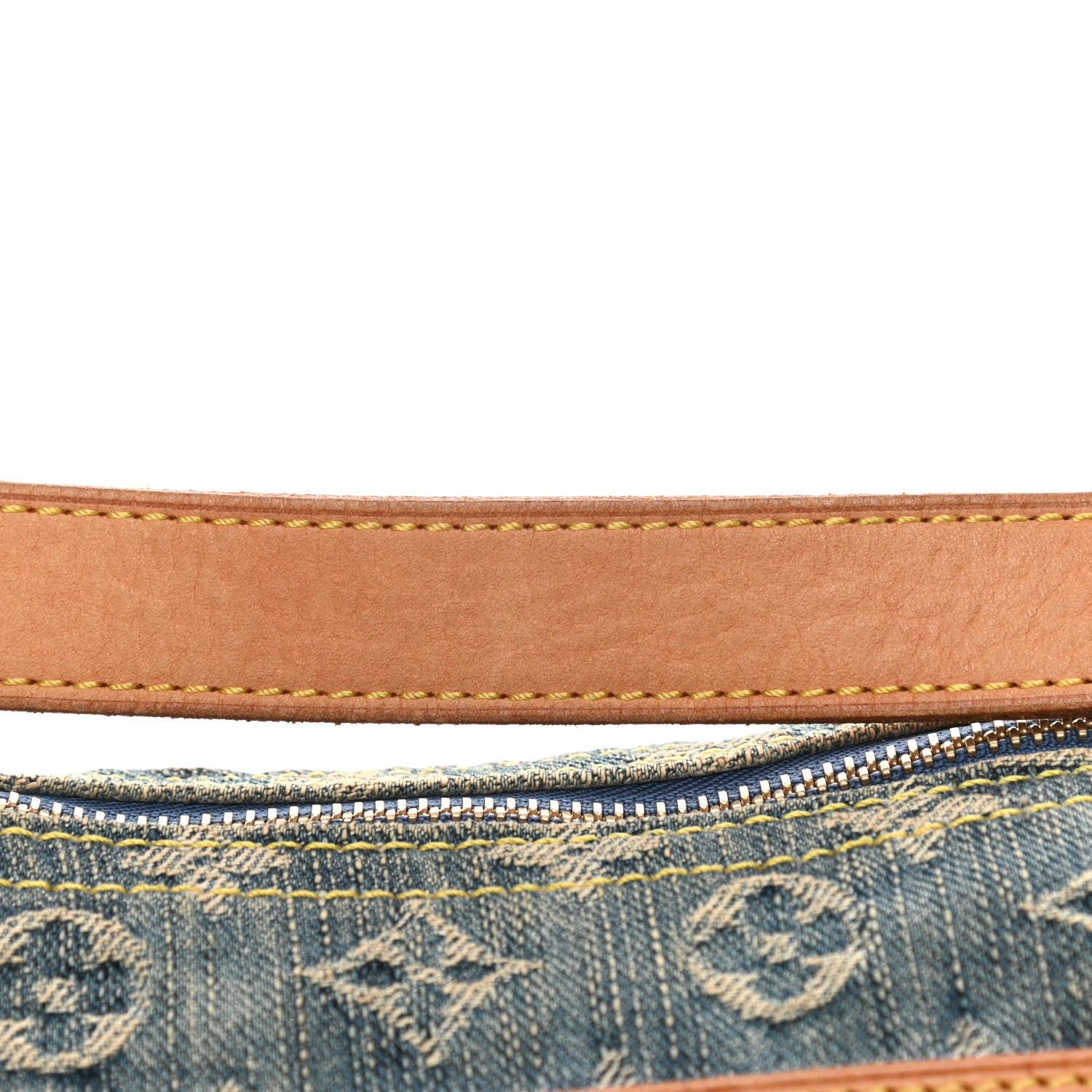 Louis Vuitton Monogram Denim Baggy PM Blue 11 of 14