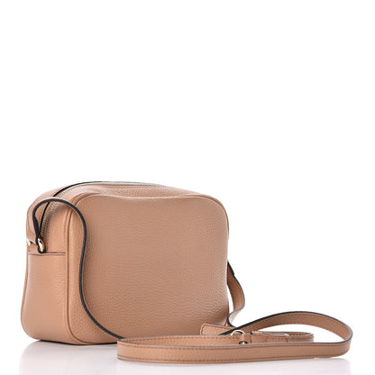 Gucci Pebbled Calfskin Small Soho Disco Bag Camelia 3 of 13