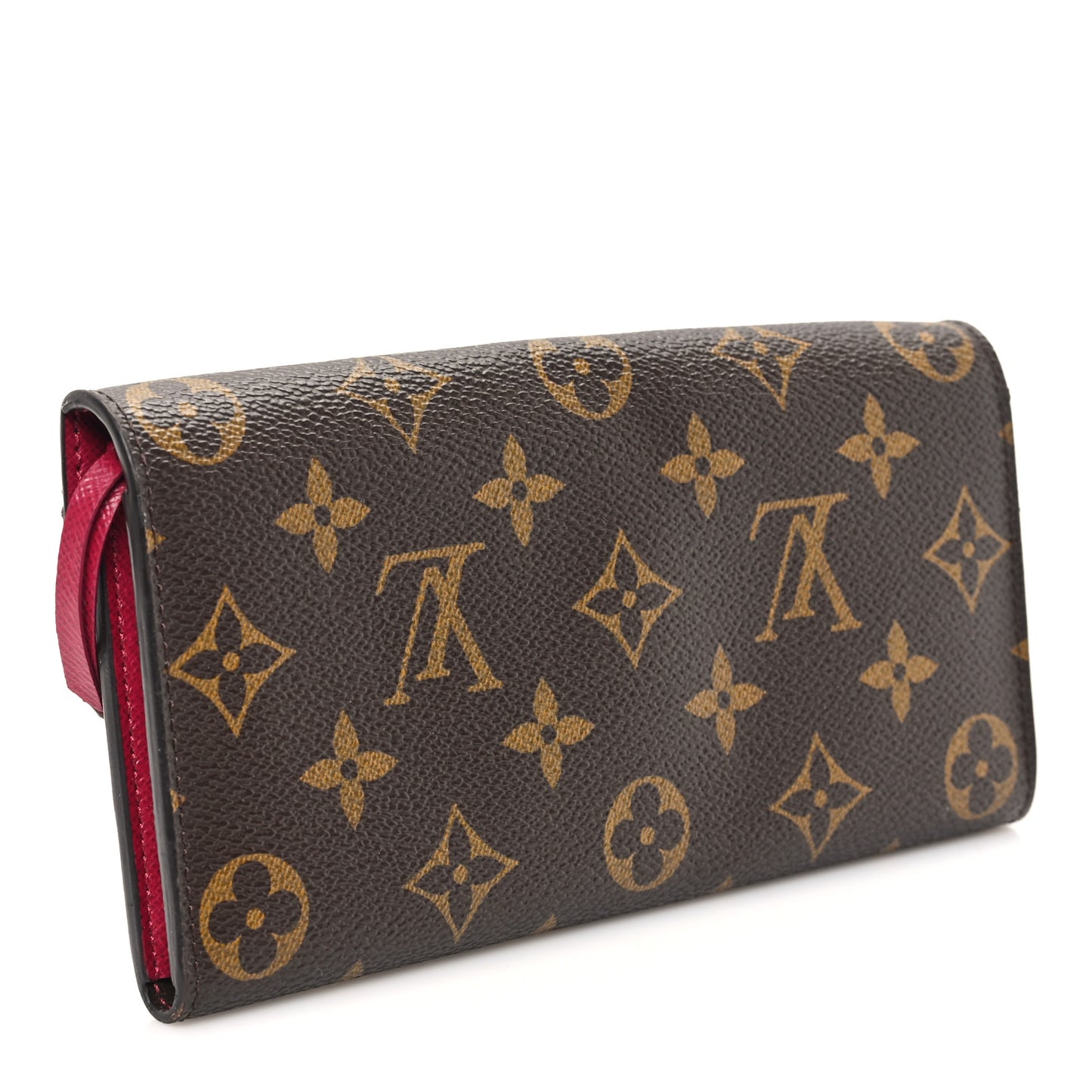 Monogram Emilie Wallet Fuchsia
