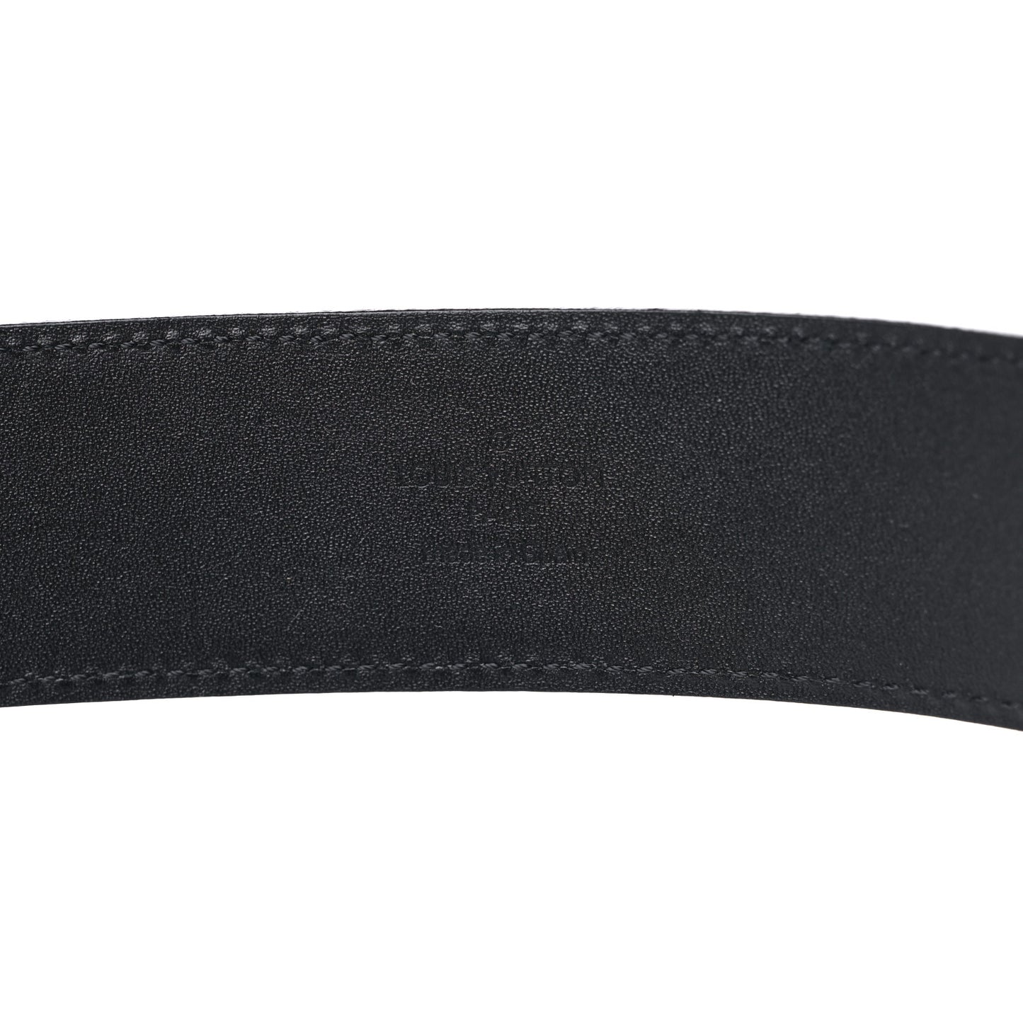 Damier Graphite 40mm LV Initiales Belt 95 38