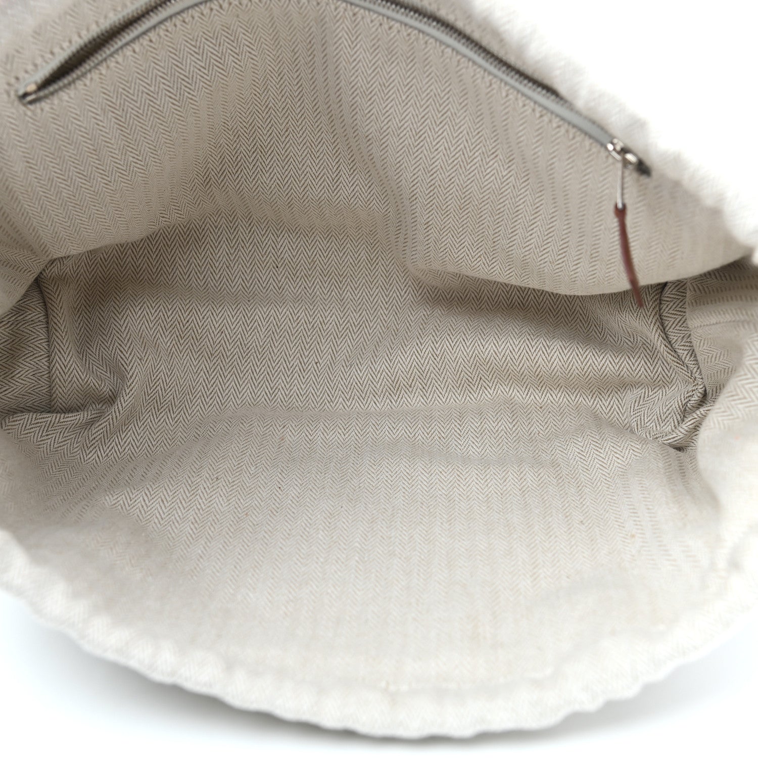 Hermes Canvas Barenia Fourbi 25 MM Pouch Naturel Fauve 4 of 4