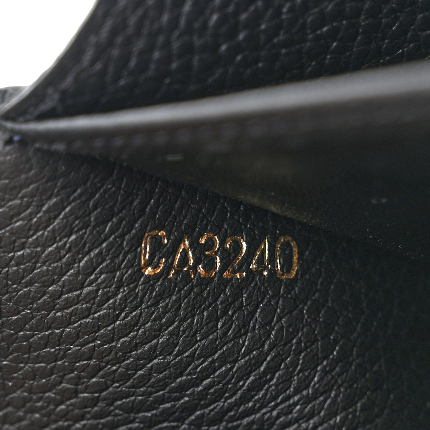 Empreinte Monogram Giant Crafty Sarah Wallet Creme Black