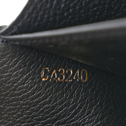 Louis Vuitton Empreinte Monogram Giant Crafty Sarah Wallet Creme Black 7 of 8