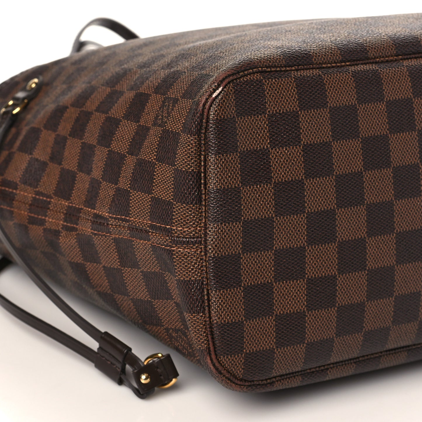 Damier Ebene Neo Neverfull MM Rose Ballerine