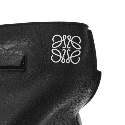 Loewe Grained Calfskin Sling Hobo Black 7 of 10