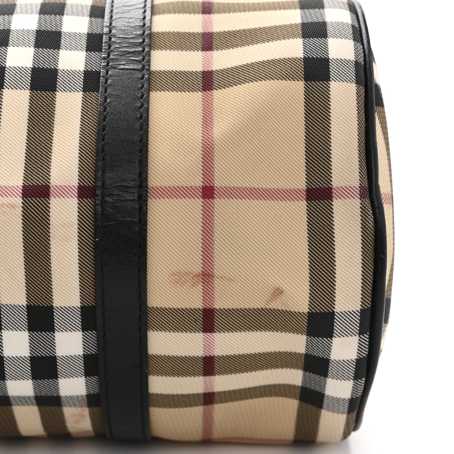 Burberry Nova Check Barrel Bag Black 15 of 17