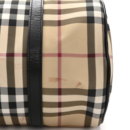 Burberry Nova Check Barrel Bag Black 15 of 17