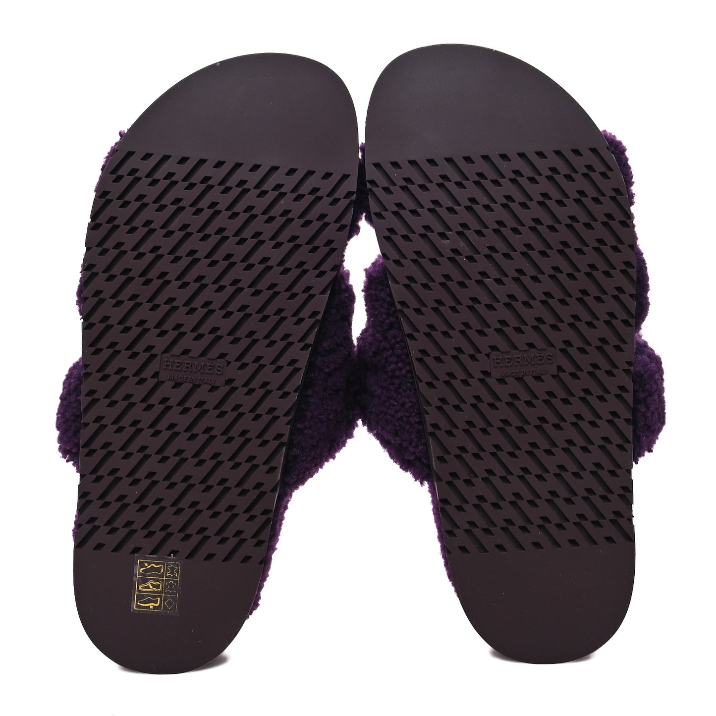 Woolskin Womens Chypre Sandals 38 Violet Fonce
