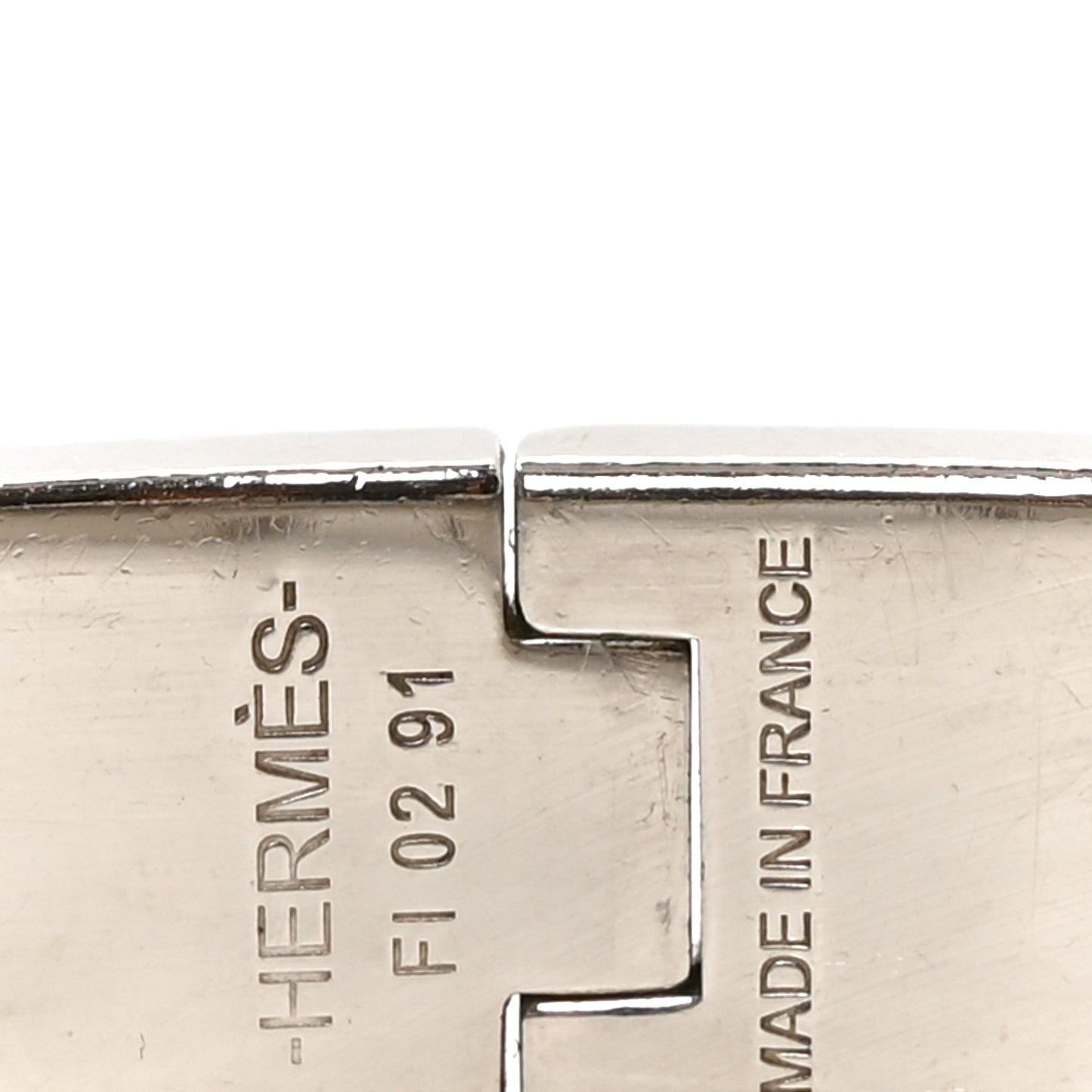 Matte Enamel Narrow Clic Clac HH Bracelet T4 Black