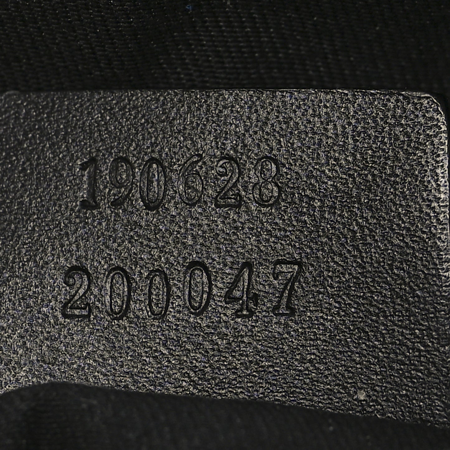 Nylon Monogram Messenger Black