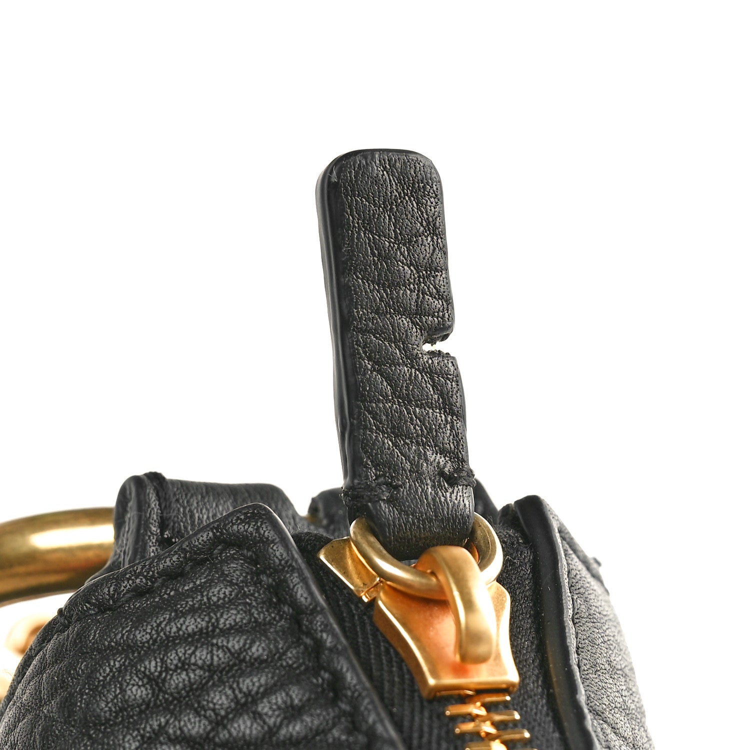 Burberry Grainy Calfskin Small Knight Bag Black 12 of 14