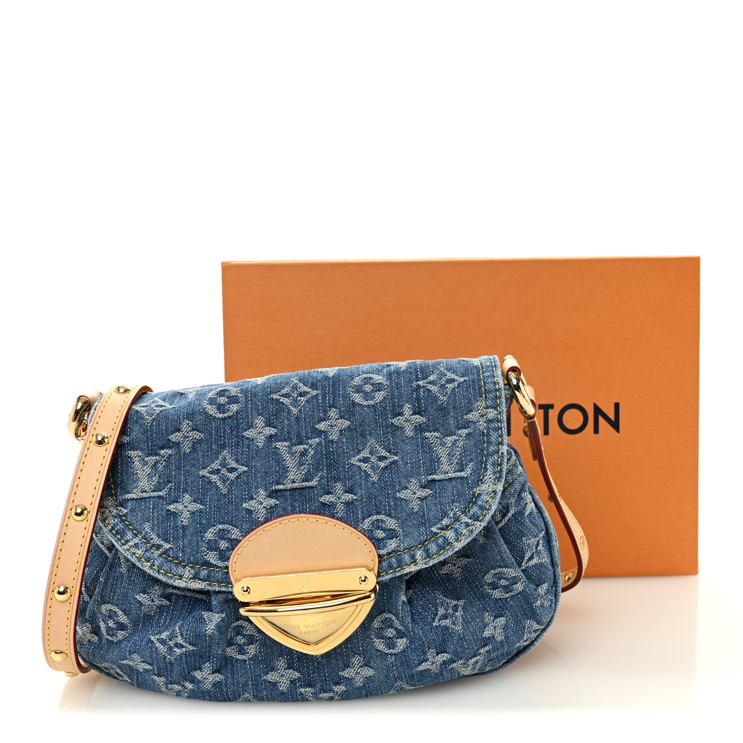ルイ・ヴィトン Louis Vuitton Orange Minnesota Epi Leather Alma BB w/ Jacquard
