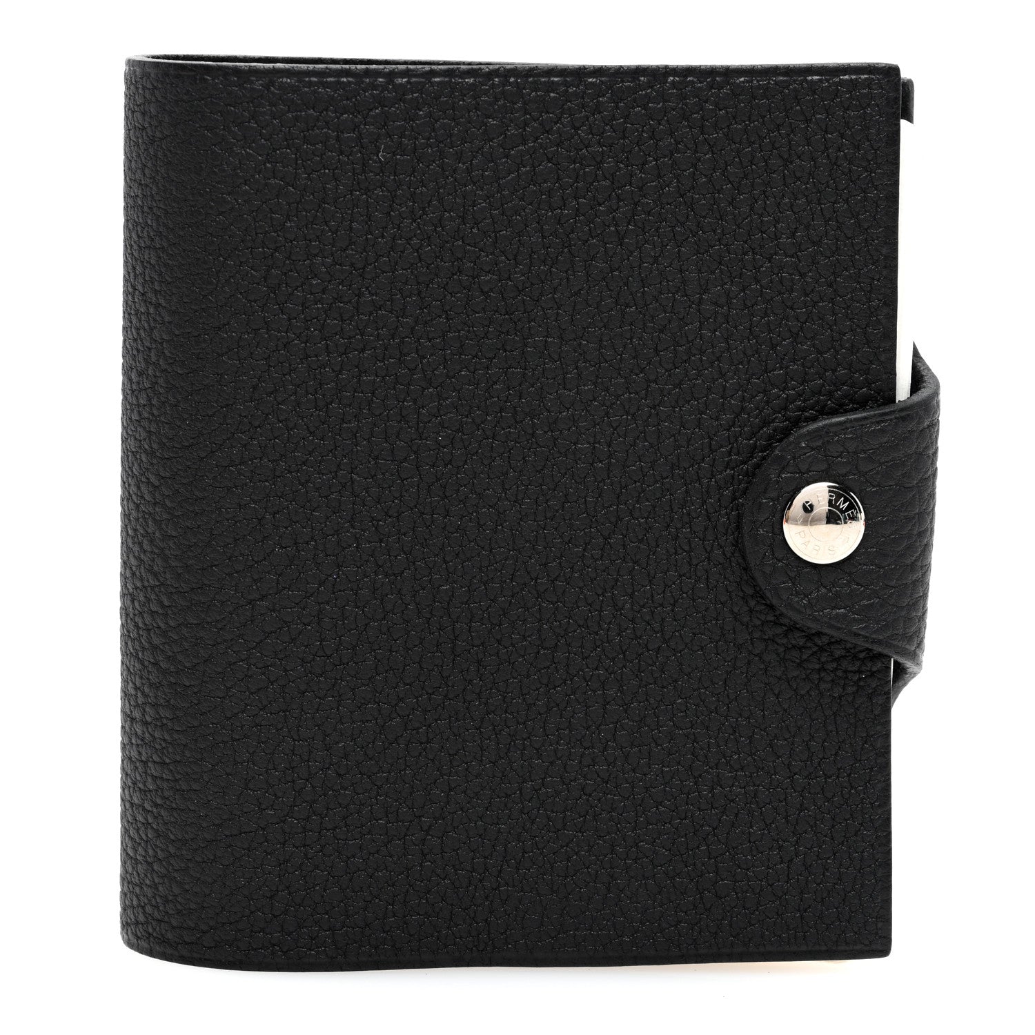 Hermes Togo Ulysse Mini Notebook Cover Black 1 of 7