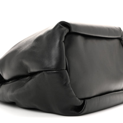 Prada Nappa Drawstring Tote Black 9 of 10