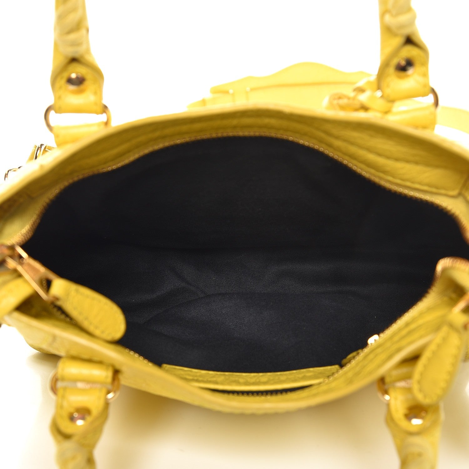 Balenciaga Agneau Giant 12 Gold Hardware Mini City Curry 7 of 11
