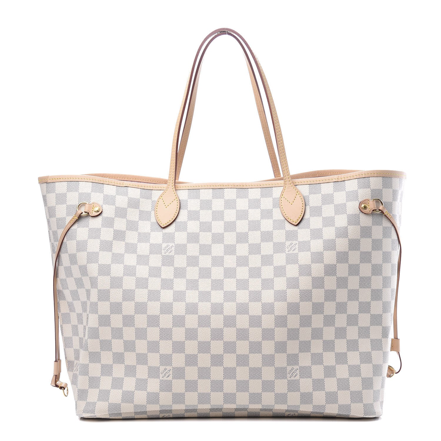 Louis Vuitton Damier Azur Neo Neverfull GM Rose Ballerine 1 of 12