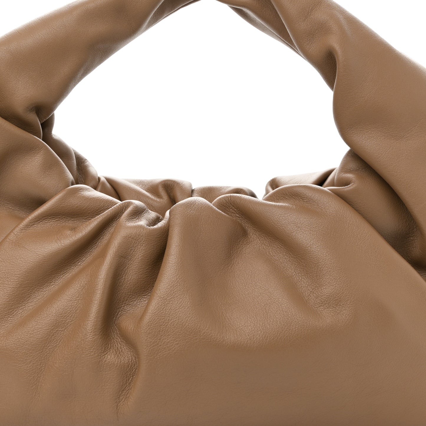 Smooth Butter Calfskin Small The Shoulder Pouch Cammello