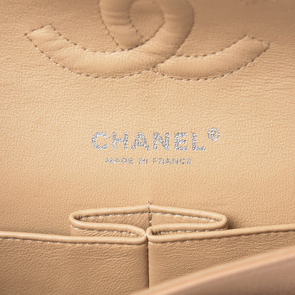 Chanel Caviar Quilted Medium Double Flap Beige 6 of 11