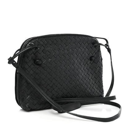 Bottega Veneta Nappa Intrecciato Nodini Bag Black 3 of 14