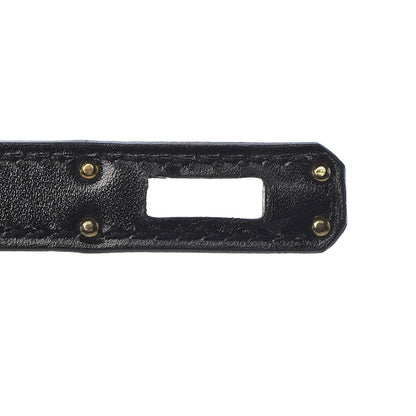 Hermes Box Kelly Sellier 25 Black 13 of 38