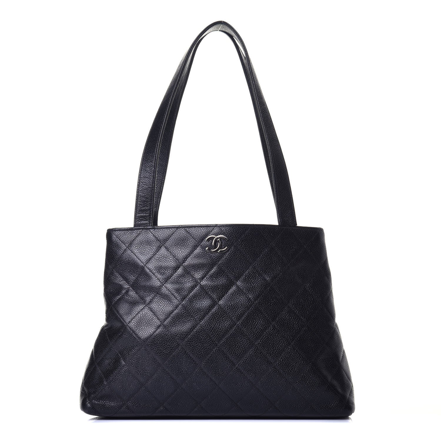 Chanel Caviar Quilted Shoulder Bag Black 2 of 8