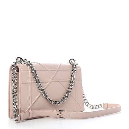 Christian Dior Grained Calfskin Cannage Medium Diorama Flap Bag Rose Poudre 3 of 9