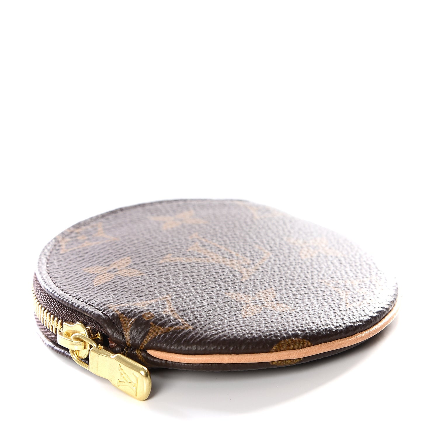 Monogram Round Coin Purse